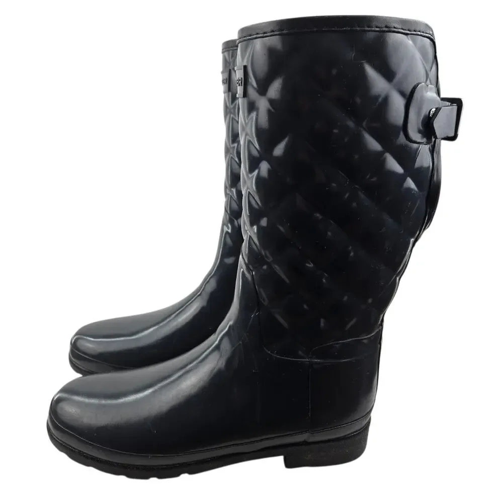 Hunter gloss quilted